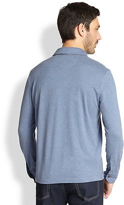 Canali Knit Polo Shirt