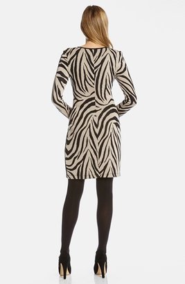 Karen Kane Zebra Print Dress