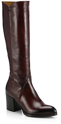 Alberto Fermani Tamara Leather Knee-High Boots