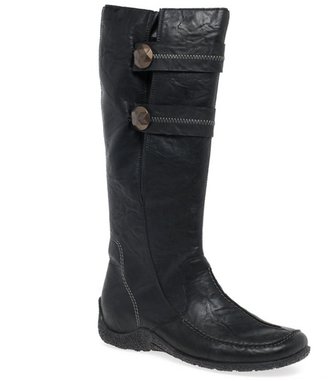 Rieker Black 'Astrid' long boots
