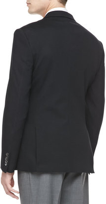 Paul Smith Stretch-Jersey Sport Coat, Black