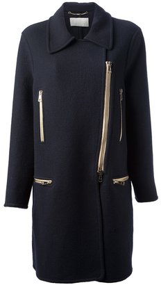 Chloé zip detail coat