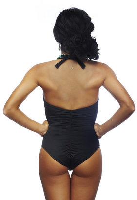 Nicolita Swimwear - Rumba Ruffles Black One Piece Swimsuit