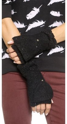 Kate Spade Cosmic Sequined Mittens