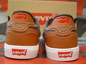 Levi's Men's Corey Casual Low Cut Canvas Upper Sneakers Grey