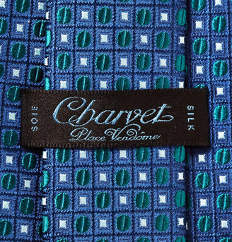 Charvet Silk-Satin Jacquard Tie