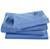 Pinch and Pleat Blue Sheet Set (Full)