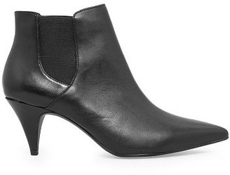 MANGO Leather ankle boots