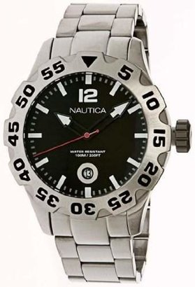 Nautica Men's Metal N17549G Silver Stainless-Steel Quartz Watch