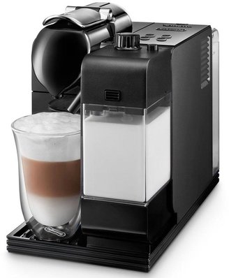 Nespresso Lattissima Capsule Espresso/Cappuccino Machine in Black