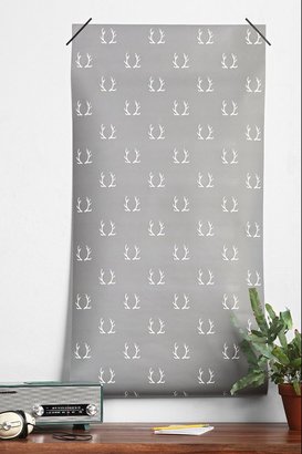 UO 2289 Chasing Paper Antlers Removable Wallpaper
