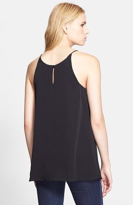 Milly Pleated Silk Blend Tank