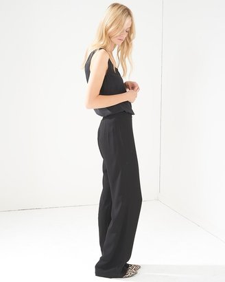 French Connection Black Emmeline Wide Leg Trousers