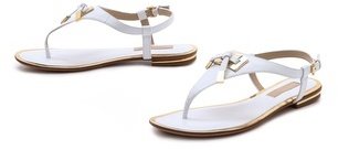 Michael Kors Collection Hara Flat Thong Sandals