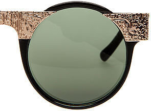 Spitfire Sunglasses The Hi Teque Sunglasses in Black and Gold