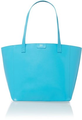 House of Fraser Paper Thinks Blue large leather tote bag