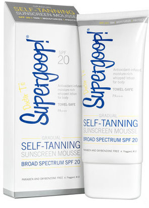 Supergoop! 'Gradual Self-Tanning' Sunscreen Mousse SPF 20
