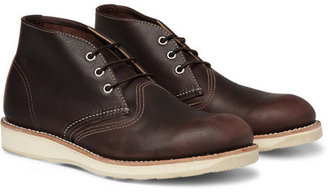 Red Wing Shoes Chukka Rubber-Soled Leather Boots