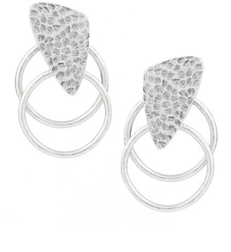 Low Luv x Erin Wasson by Erin Wasson Hammered Loop Earrings