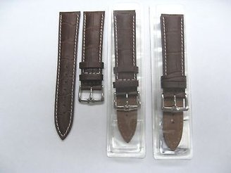 Tag Heuer 3  Leather Watch Strap Band For 20mm Ws Brown