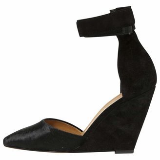 Isabel Marant Black Pony-style Calfskin Sandals