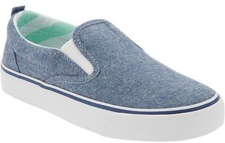 Old Navy Girls Canvas Slip-Ons