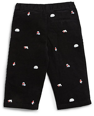 Hartstrings Infant Boy's Embroidered Corduroy Pants
