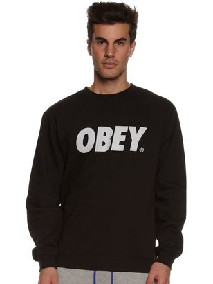 Obey Front Crew Sweater