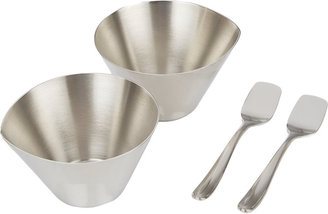 Christofle L'Ame Ice Cream Cups & Spoons