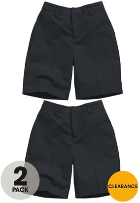 Top Class Boys Teflon Coated Flat Front School Shorts