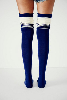 Free People Switch Top Over the Knee Sock