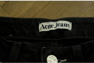 Acne 19657 ACNE Black Cotton Jeans