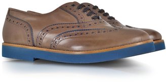 Fratelli Rossetti Chestnut Leather Lace-up Derby Shoe