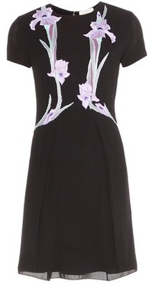 Nina Ricci Embellished Silk Dress