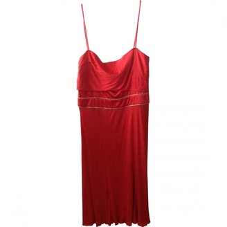 CNC Costume National Red Viscose Dress