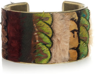 Isabel Marant All The Midnight In The World feather cuff