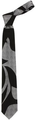 Alexander McQueen Prince Of Wales Solid Abstract Tie