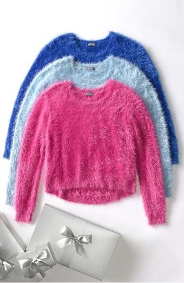 Vince Camuto Eyelash Knit Sweater (Petite)