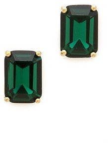Kate Spade Emerald Cut Stud Earrings