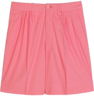 Miu Miu Shorts With Pleat Details
