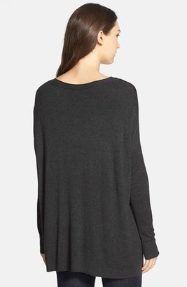 Eileen Fisher 'Cozy' Ballet Neck Boxy Sweater (Online Only)