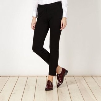 Betty Jackson Designer black slim leg trousers