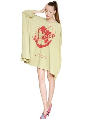 Vivienne Westwood Save The Arctic Jersey Oversized Dress