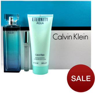 Calvin Klein Eternity Aqua Femme 100ml EDP Spray Gift Set