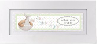 Forever Friends Personalised Baby Name Frame