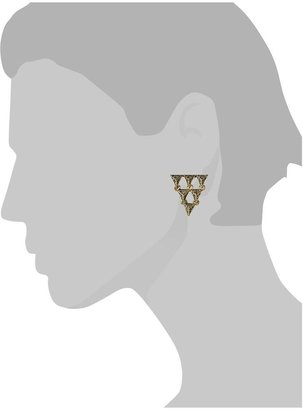 House Of Harlow Tambora Triangle Earrings