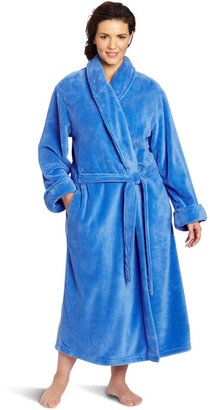 Casual Moments Womens 50 Inch Set-In Belt Plus Robe 