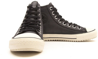 Converse High Top Mens - Black Suede Boot