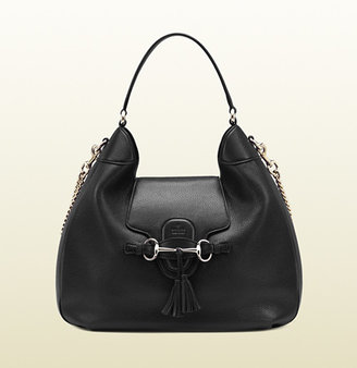 Gucci Emily Leather Hobo