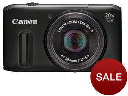 Canon Powershot SX240 HS 12 Megapixel Digital Camera - Black